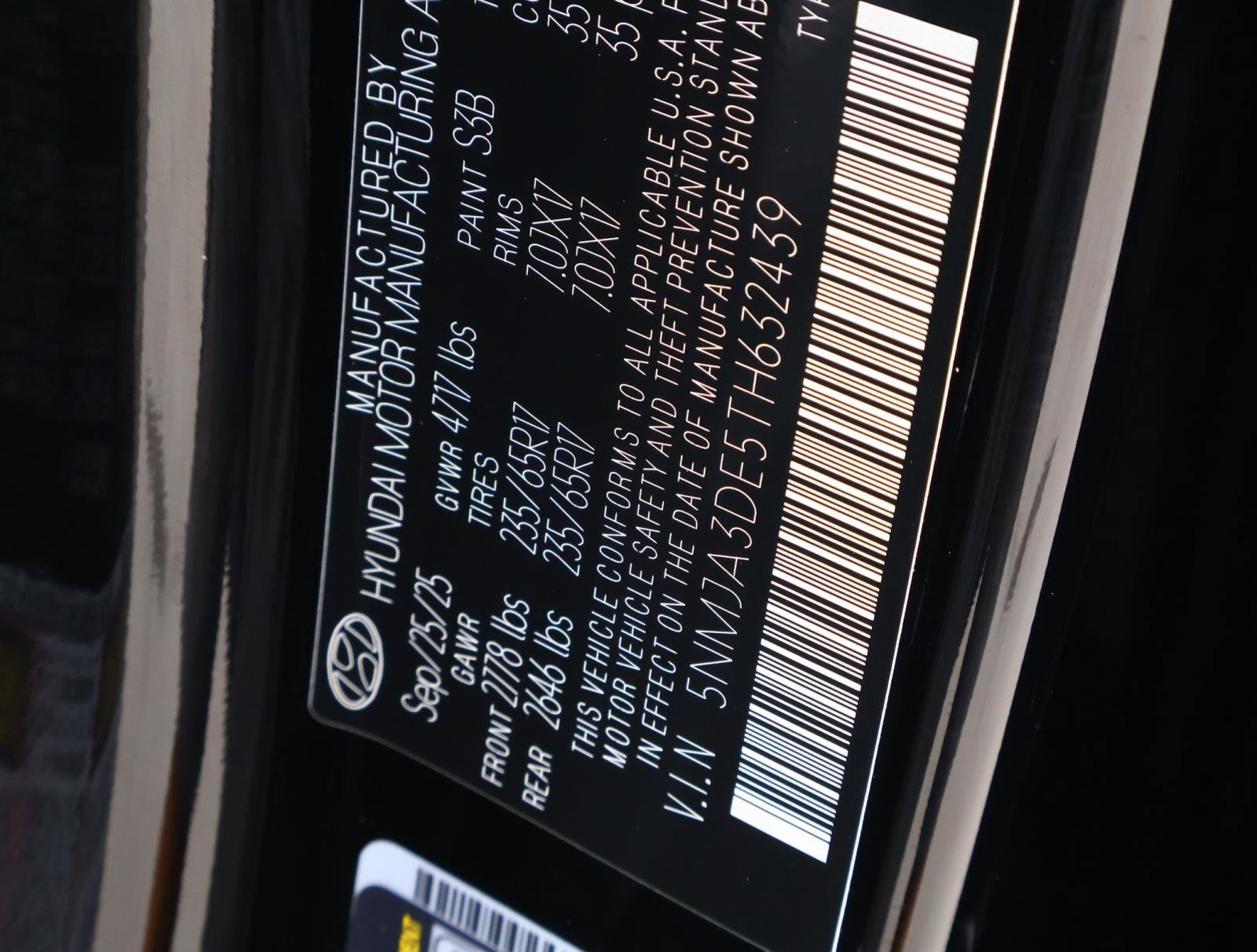 Certified Used 2026 Phantom Black Hyundai SE image 20