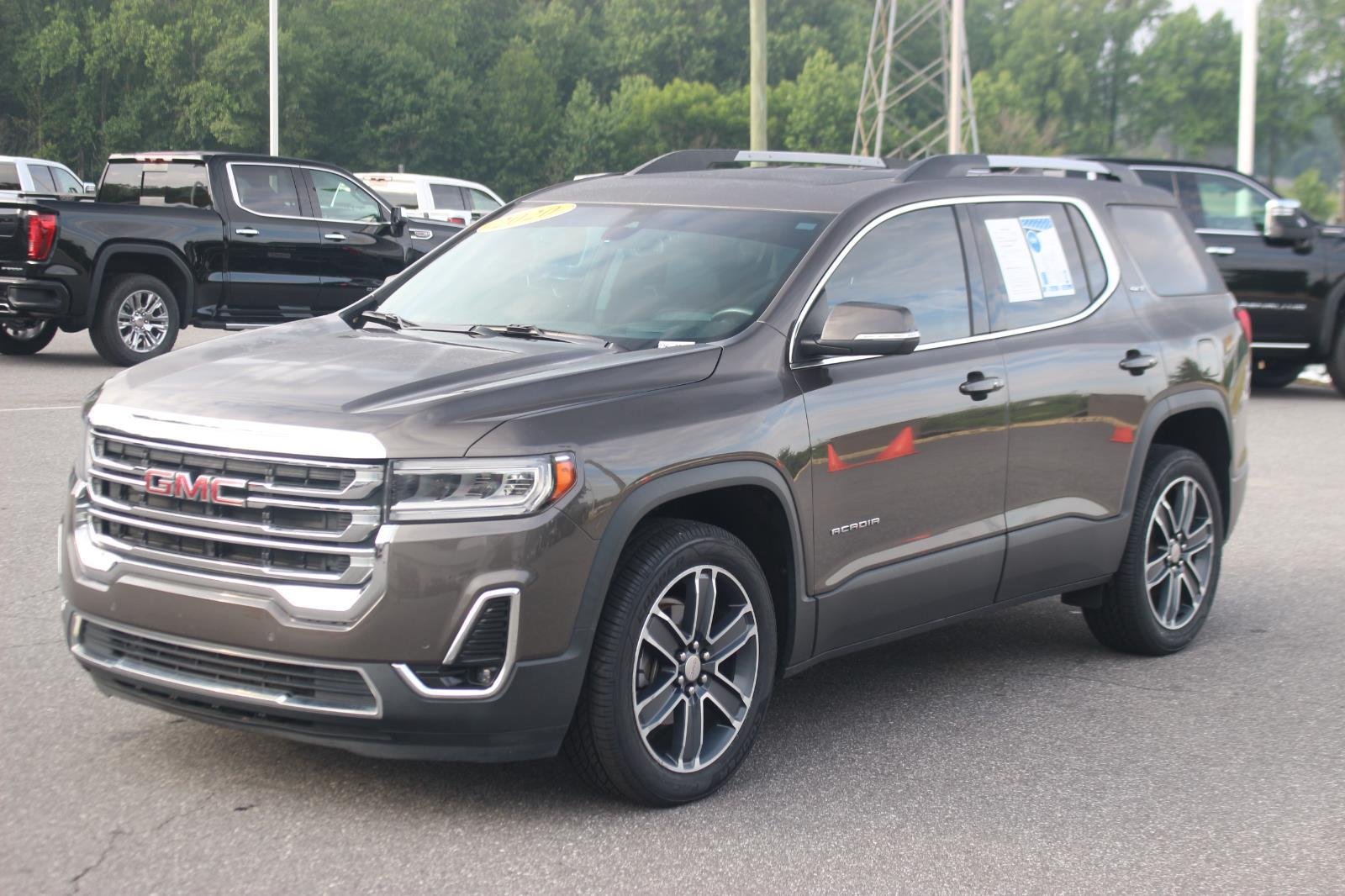 Used 2020 SMOKEY QUARTZ METALLIC GMC SLT image 3