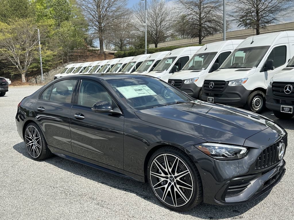 New 2026 Graphite Grey Metallic Mercedes-Benz AMG® C 43 image 2