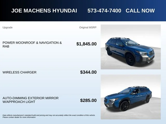 Used 2023 Blue Subaru Wilderness image 5