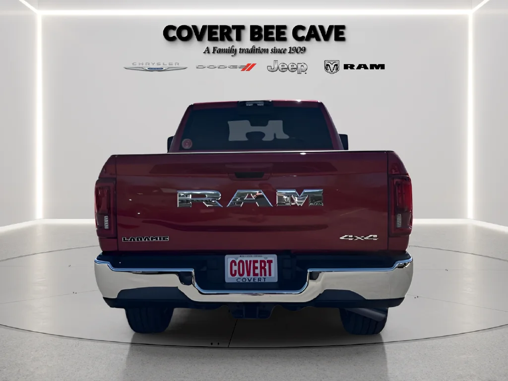 New 2026 Molten Red Pearl-Coat Exterior Paint RAM Laramie image 11
