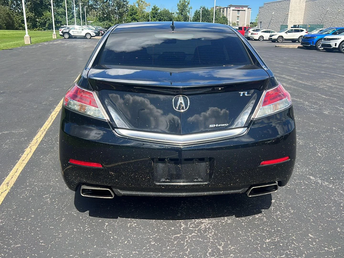Used 2013 Crystal Black Pearl Acura Tech image 6