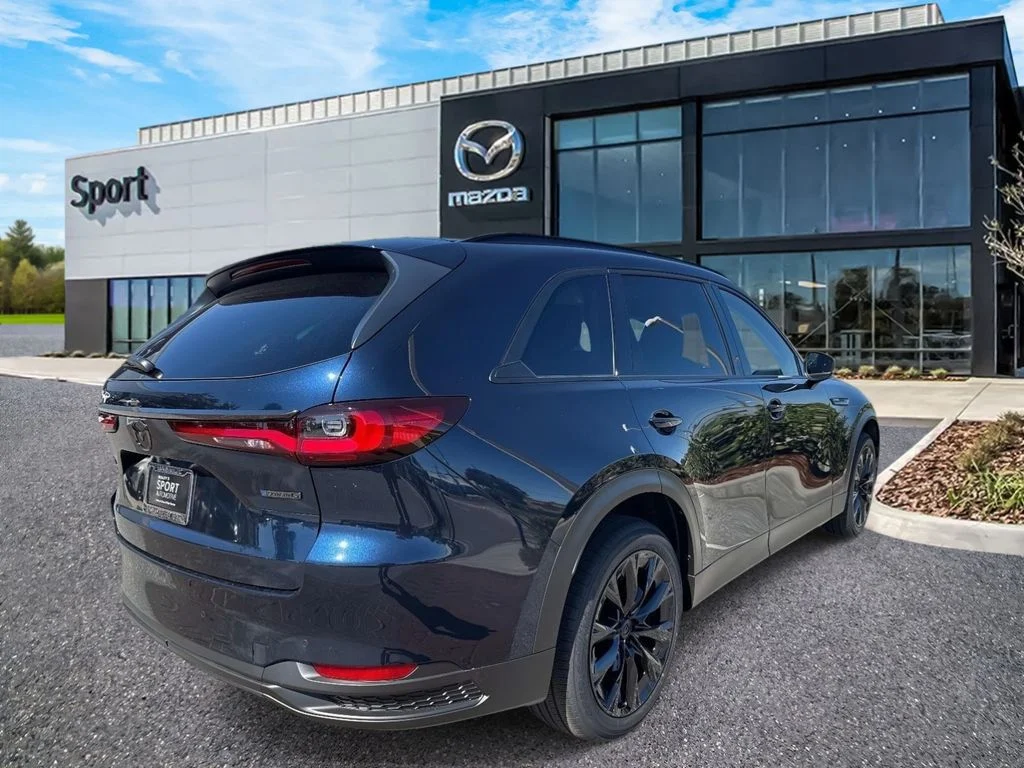 New 2026 Deep Crystal Blue Mica Mazda 3.3 Turbo Premium Sport AWD image 3