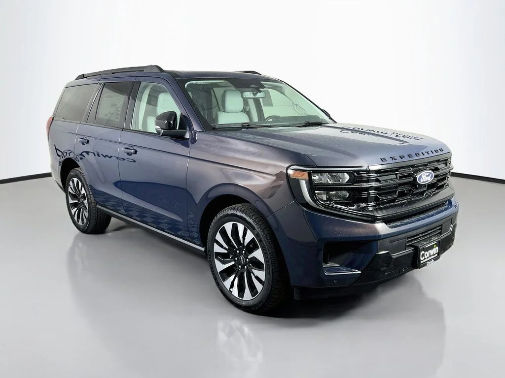 New 2027 Blue Ember Metallic Ford Platinum image 1