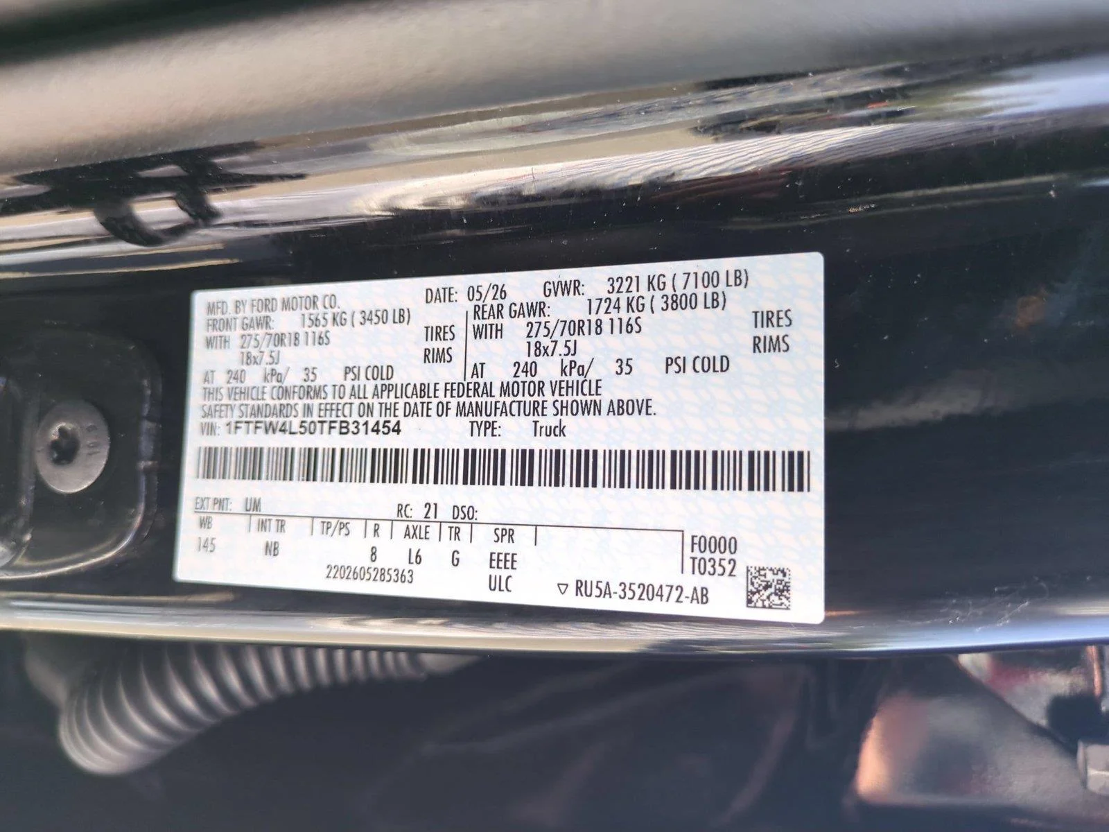 Used 2026 Agate Black Ford Tremor image 42
