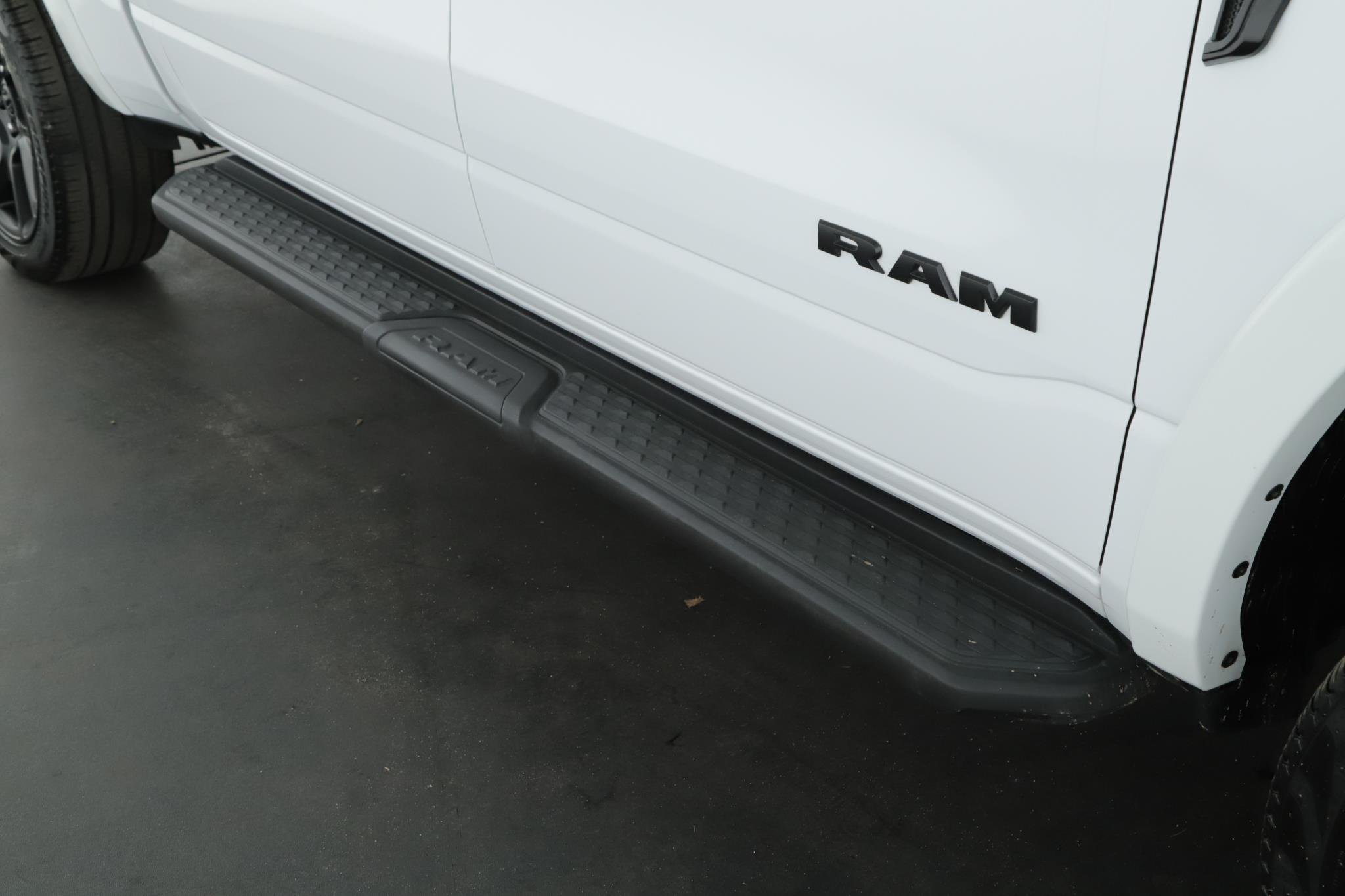 Used 2025 Bright White Clearcoat Ram Laramie 4x4 Crew Cab 5