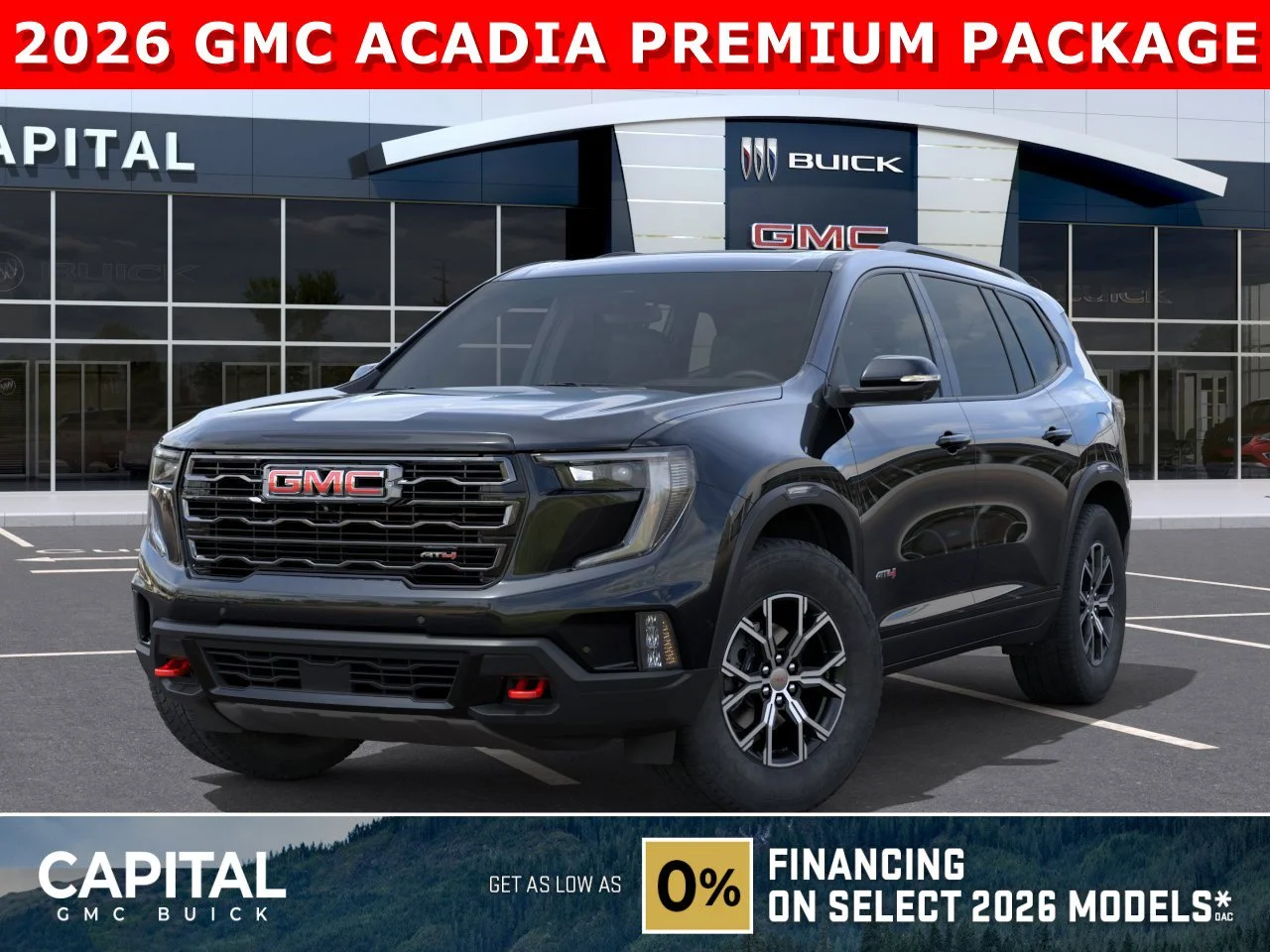 New 2026 EBONY TWILIGHT METALLIC GMC AT4 image 1