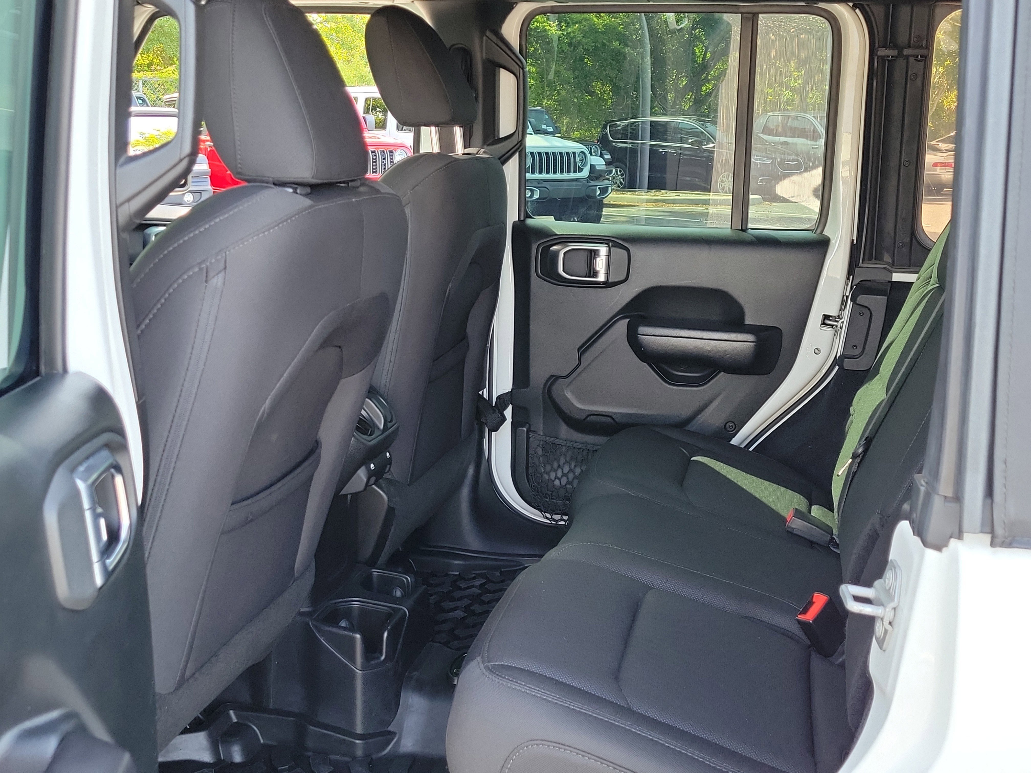 Used 2019 Bright White Clearcoat Jeep Unlimited Sport S image 13