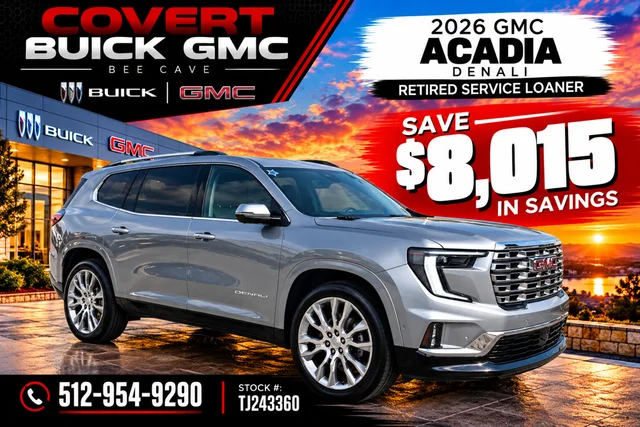 2026 GMC Acadia Denali