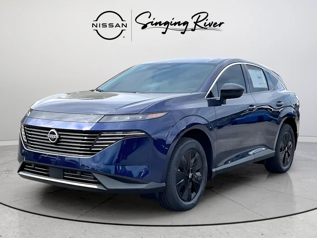 New 2026 Deep Ocean Blue Pearl Nissan SV image 3