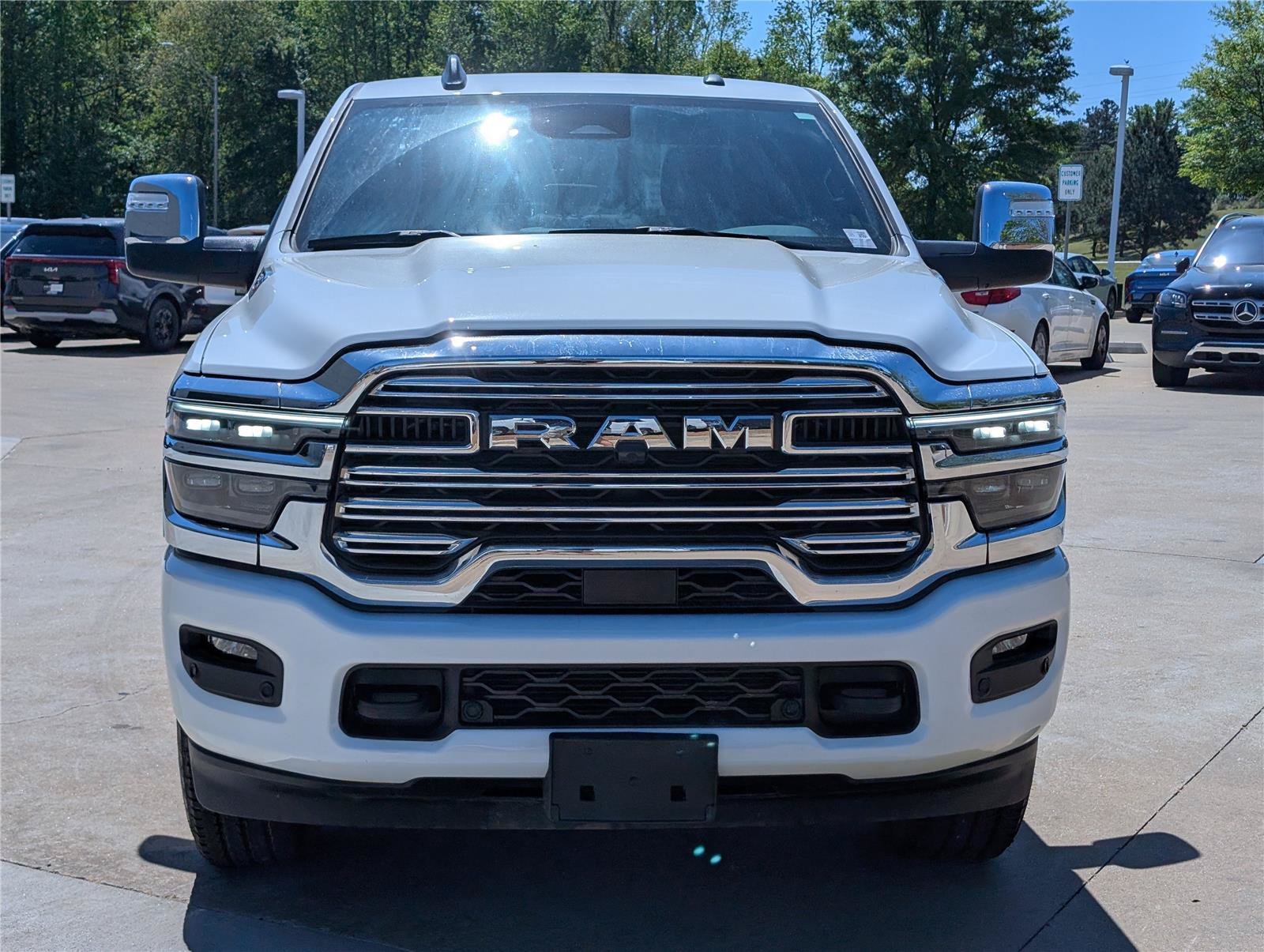 Used 2026 Bright White Clearcoat Ram Laramie image 2