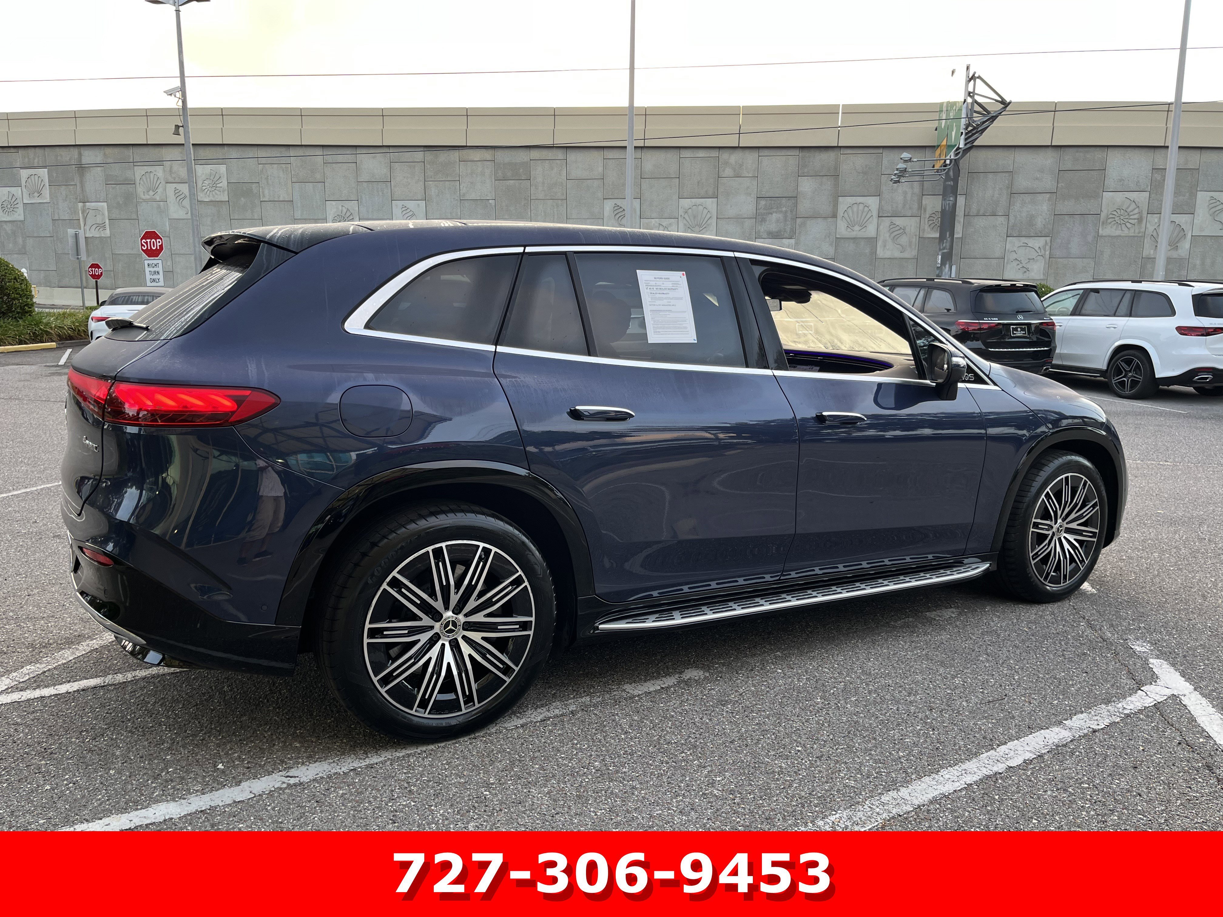 Certified Used 2023 Twilight Blue Metallic Mercedes-Benz EQS 580 image 10