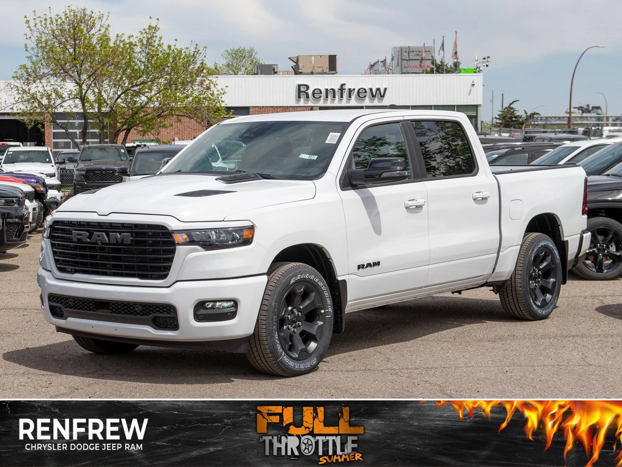 New 2026 White RAM Sport* image 1