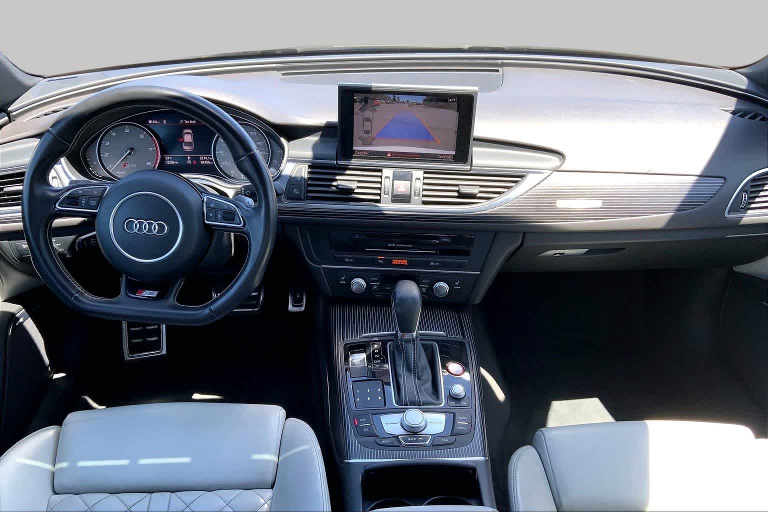 Used 2017 Glacier White Metallic Audi Premium Plus image 15