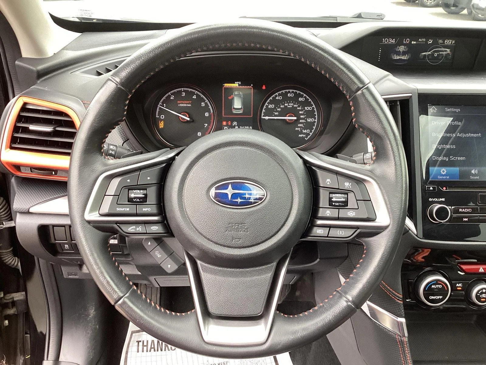 Used 2020 Crystal Black Silica Subaru Sport image 18