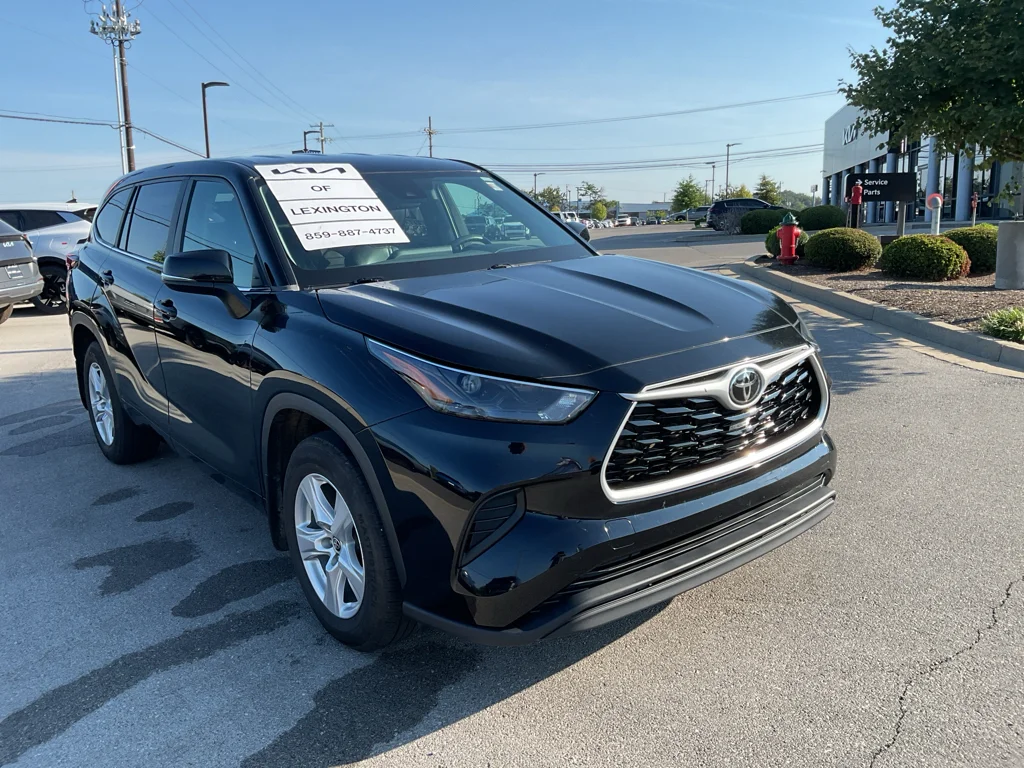 Used 2023 Midnight Black Metallic Toyota L image 2