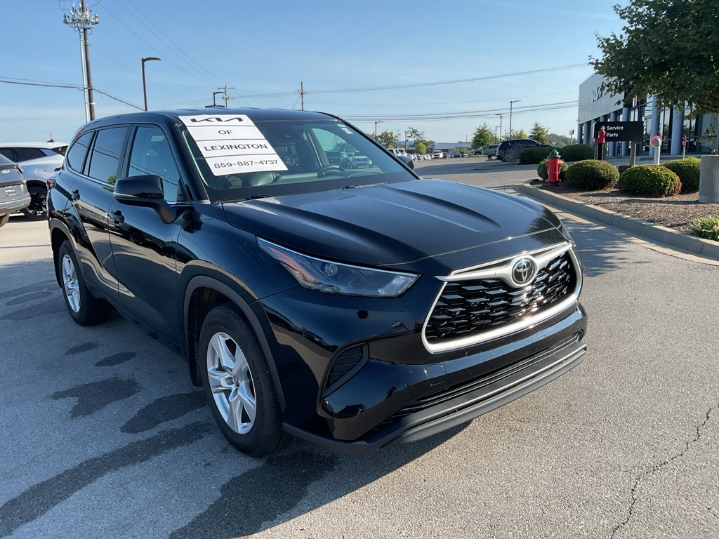 Used 2023 Midnight Black Metallic Toyota L image 2