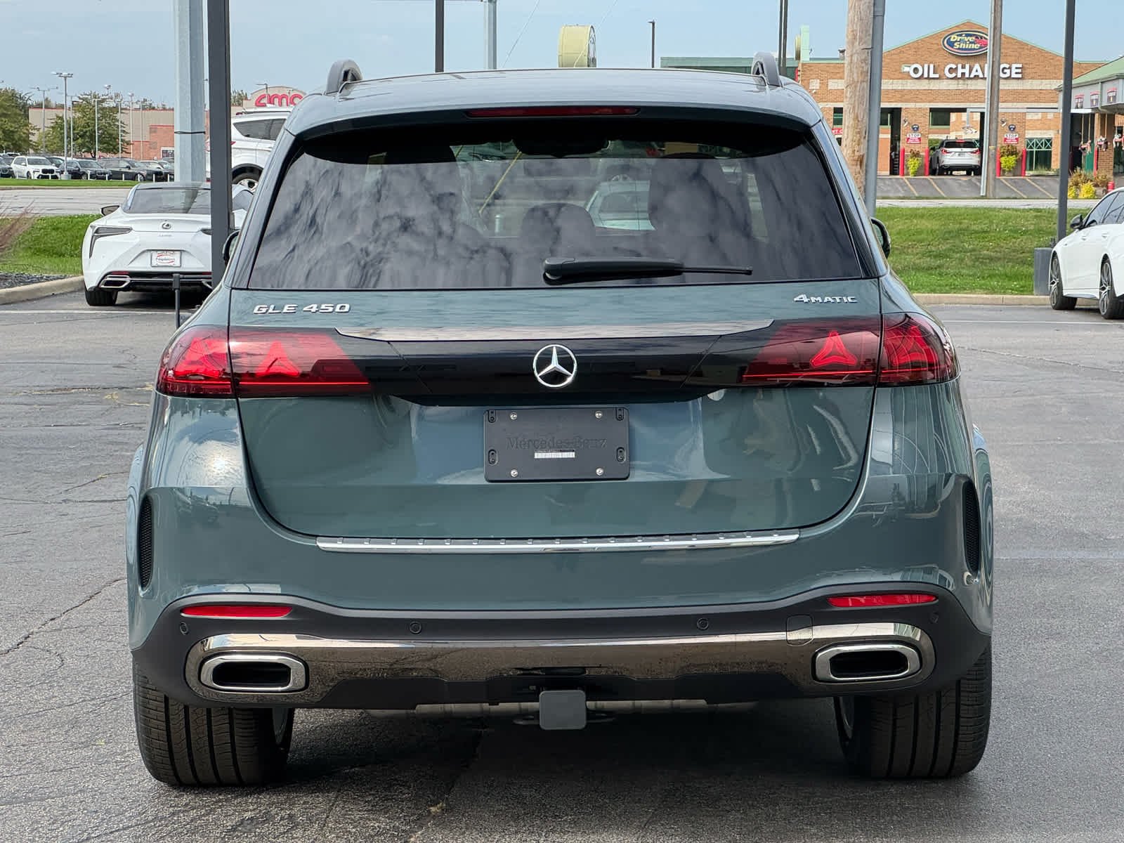 New 2027 Dark Petrol Mercedes-Benz GLE 450 image 8