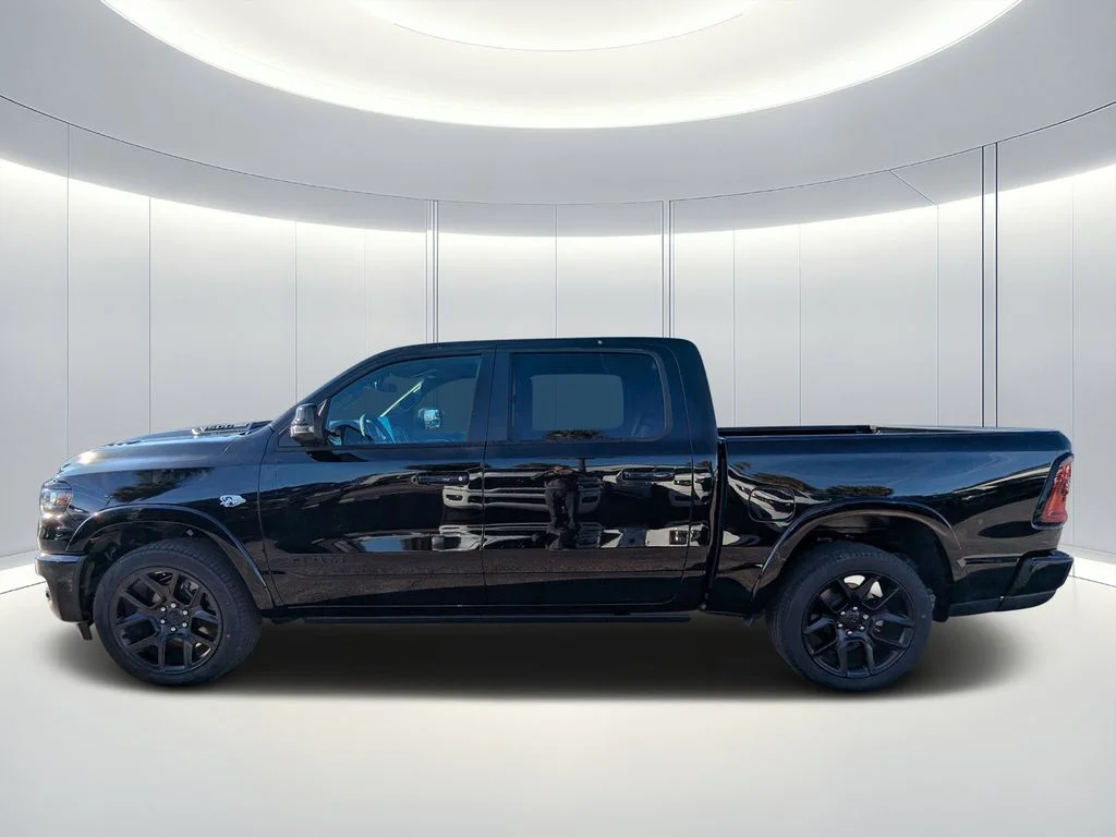 New 2026 Diamond Black Crystal Pearl-Coat Exterior Paint RAM Laramie image 5