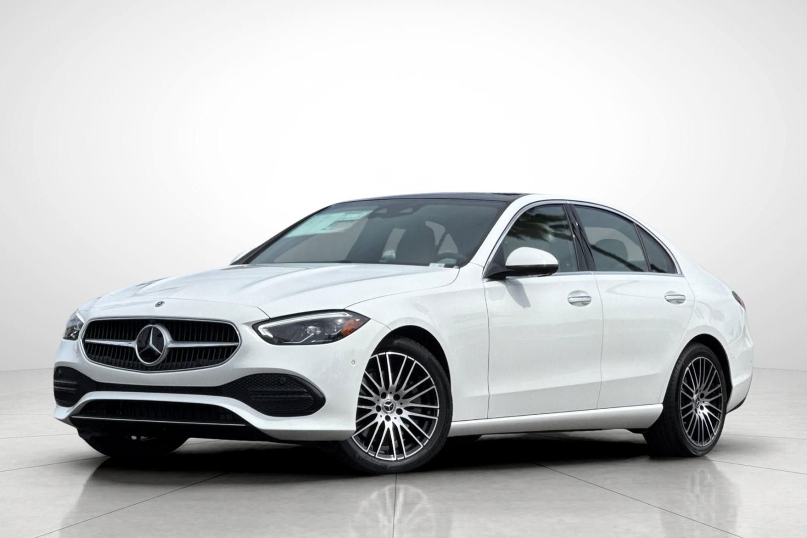 New 2026 Polar White Mercedes-Benz C 300 image 1