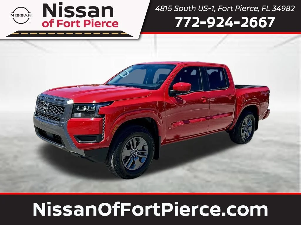 New 2026 Red Alert Nissan Crew Cab SV image 1
