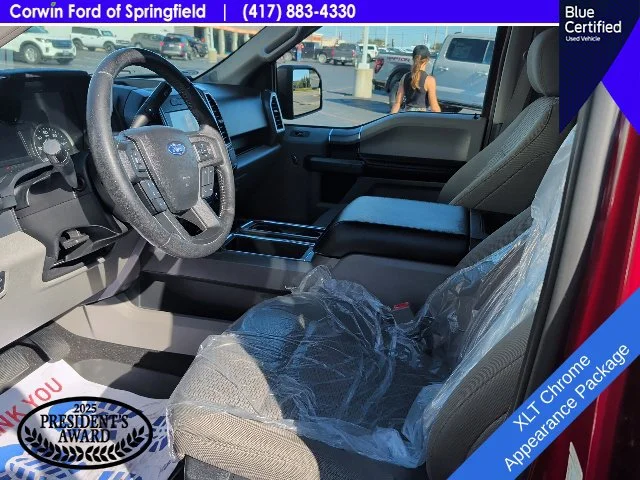 Certified Used 2019 Ruby Red Metallic Tinted Clearcoat Ford XLT image 12