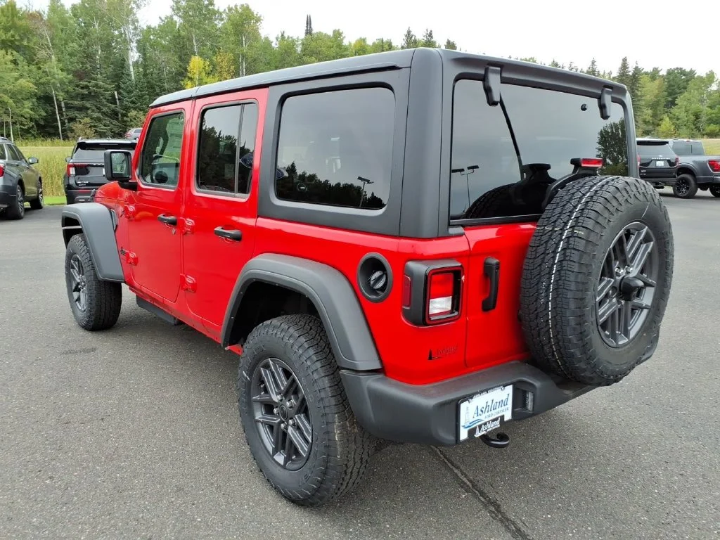 New 2026 Red Jeep Sport RHD image 5