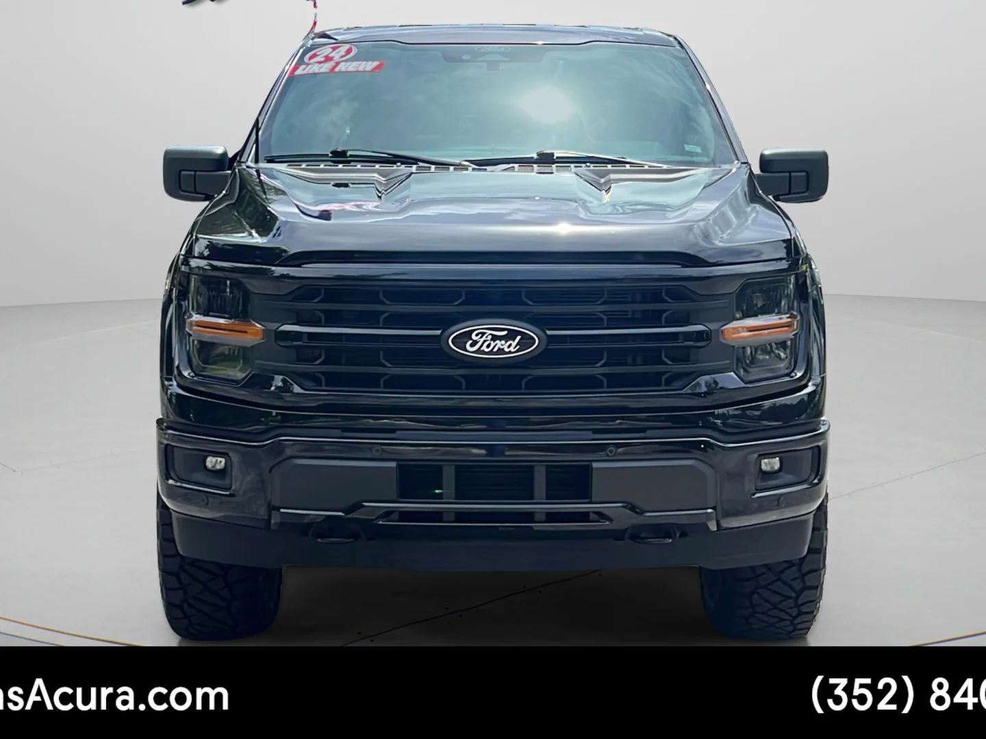 Used 2024 Agate Black Metallic Ford XLT image 8