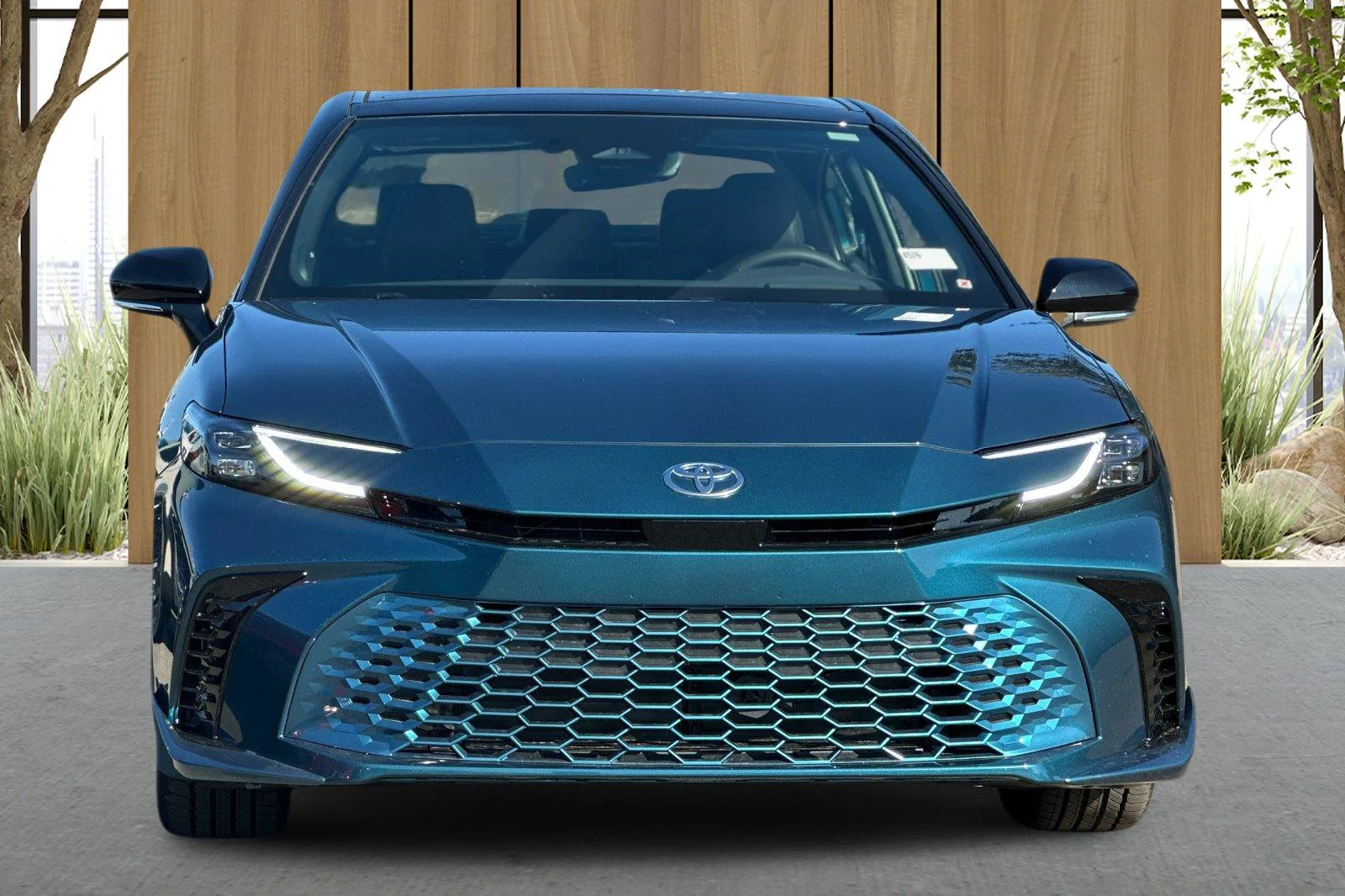 New 2026 Ocean Gem with Midnight Black Metallic roof Toyota XSE image 9