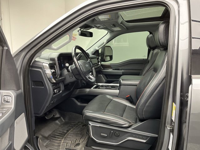 Used 2023 Carbonized Gray Metallic Ford LARIAT image 3
