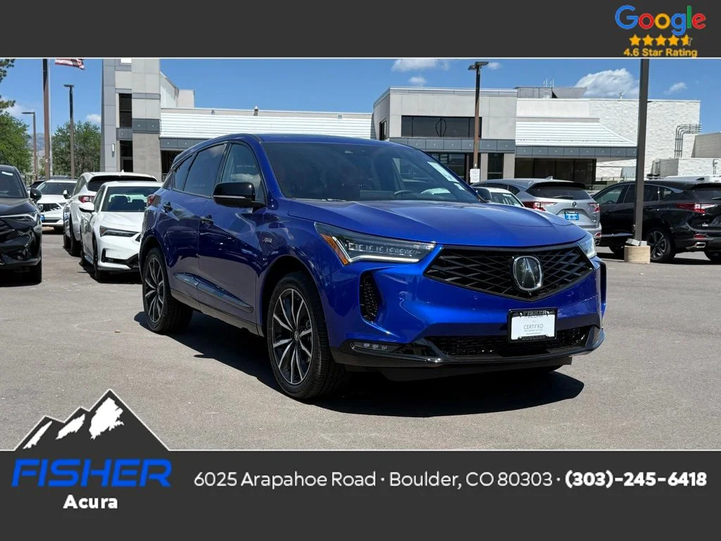 Certified Used 2026 Apex Blue Pearl Acura A-Spec Advance Package image 1