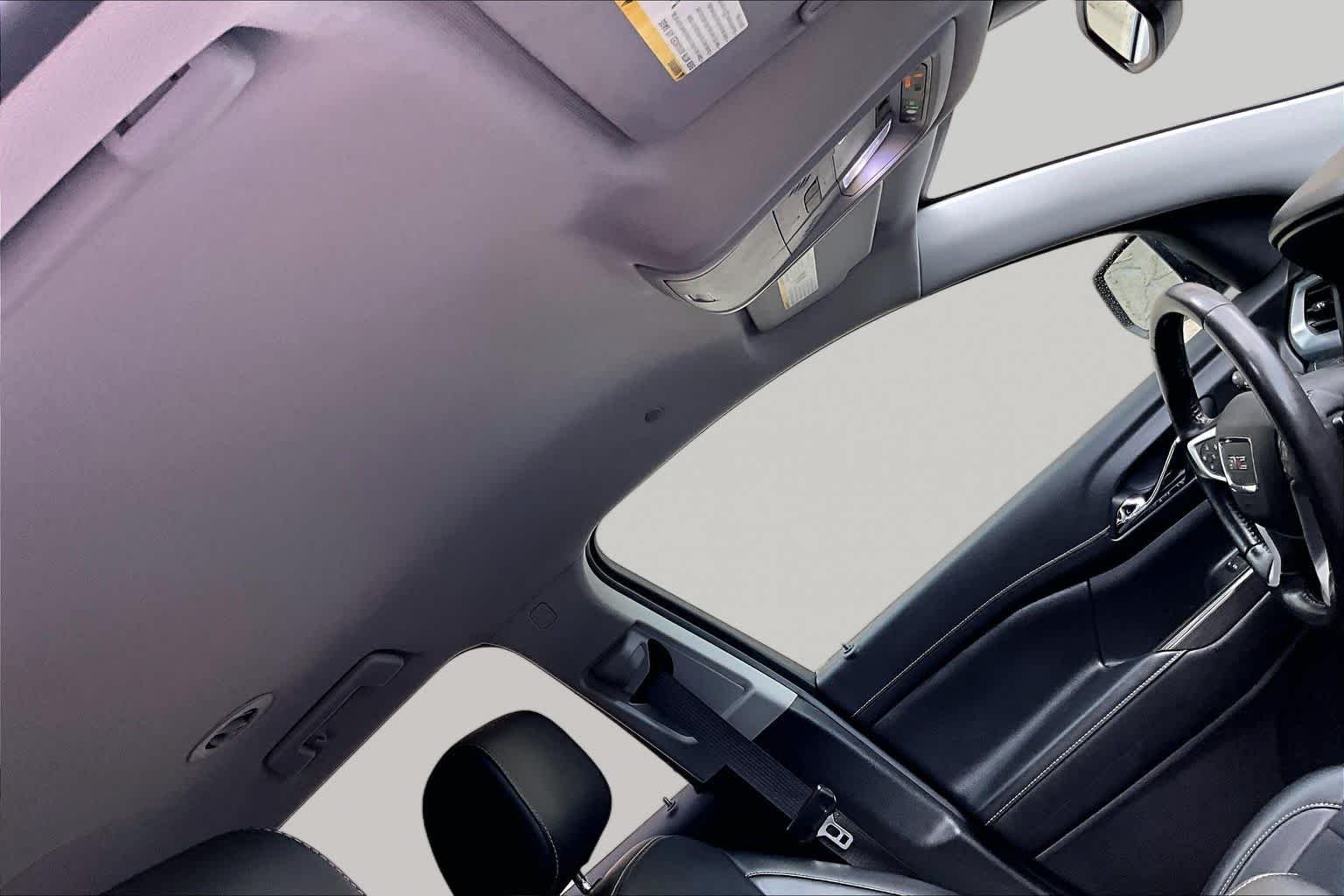 Used 2021 Satin Steel Metallic GMC SLT image 14
