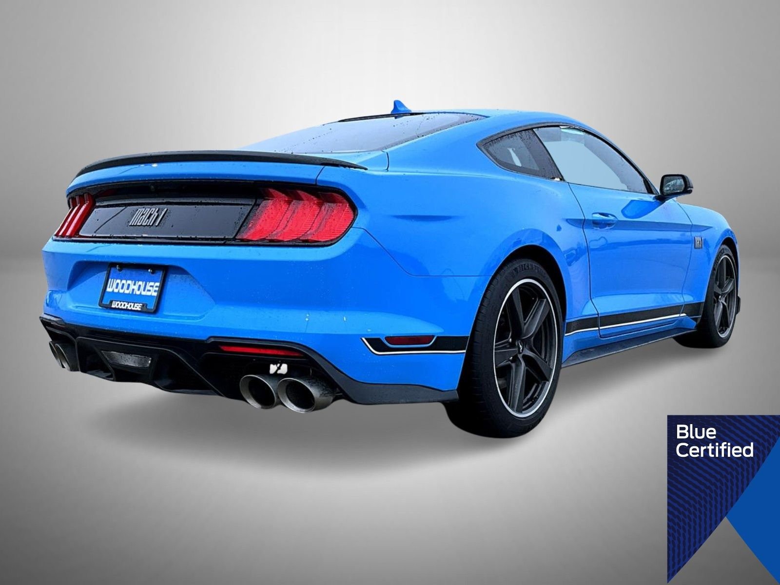 Certified Used 2023 Grabber Blue Ford Mach 1 image 5