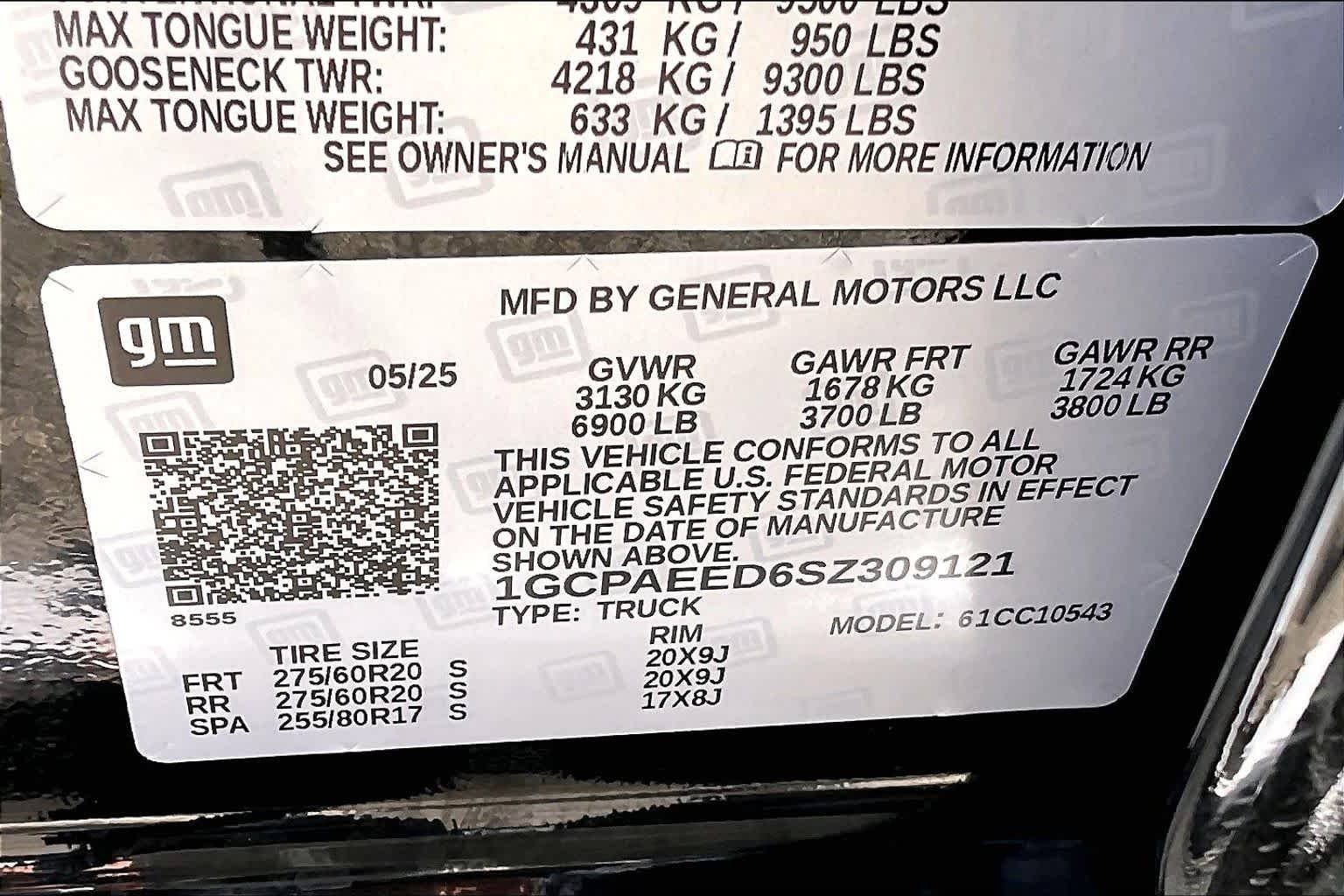 Certified Used 2025 Black Chevrolet LTZ image 34