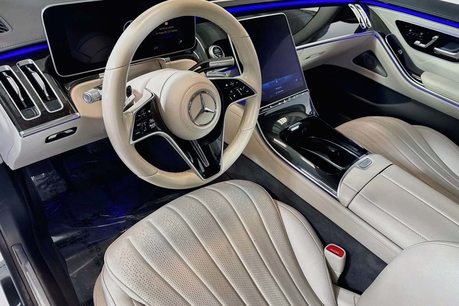 Used 2023 Manufaktur Diamond White Mercedes-Benz S 500 image 9