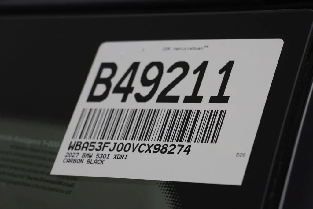 New 2027 CARBON BLACK BMW 530i xDrive image 26