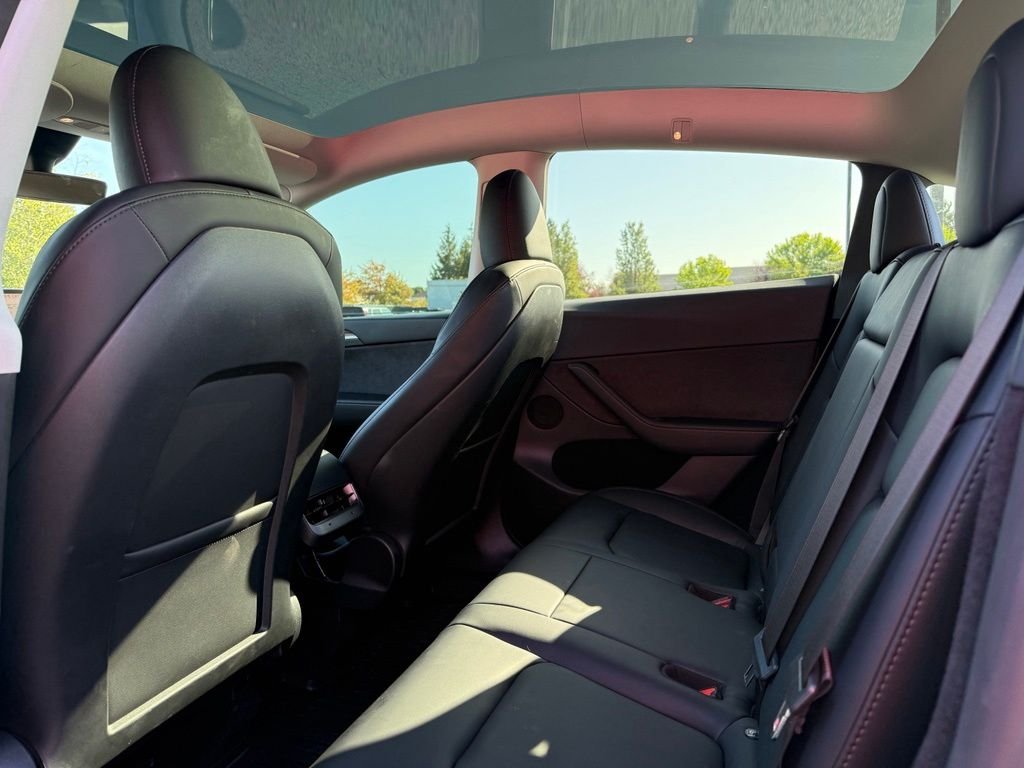 Used 2023 Pearl White Multi-Coat Tesla Performance image 17