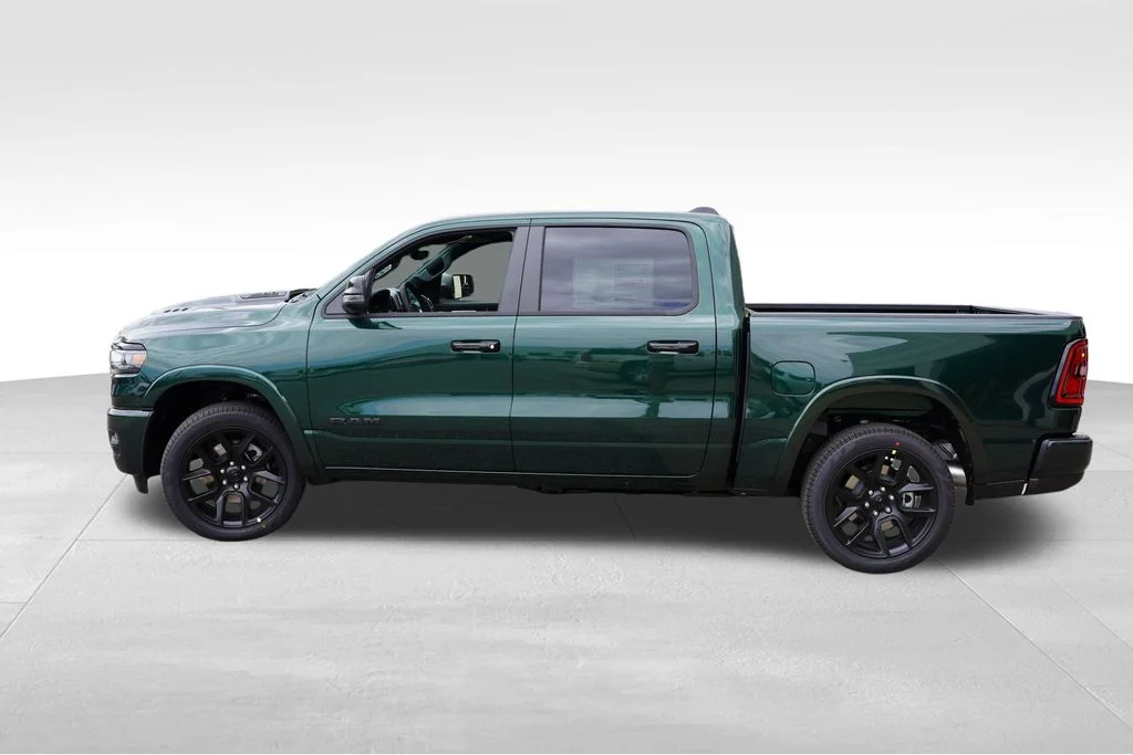 New 2026 Serrano-Green Metallic Exterior Paint RAM Laramie image 6