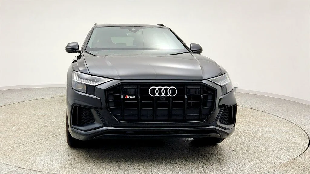 Used 2023 Mythos Black Metallic Audi Prestige 4.0 TFSI quattro with Sport, Black Optic & Luxury Pkgs image 2