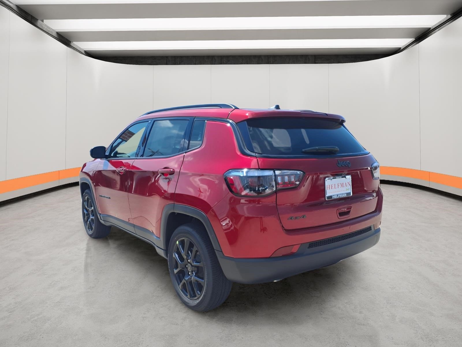 New 2026 Red Hot Pearl-Coat Exterior Paint Jeep Latitude Altitude image 4