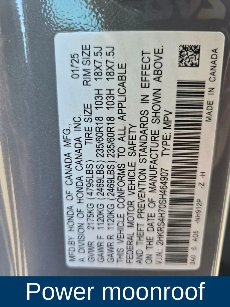 Used 2025 White Honda EX-L image 11
