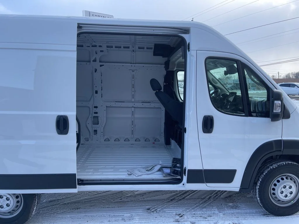 New 2025 Bright White Clearcoat RAM High Roof image 7