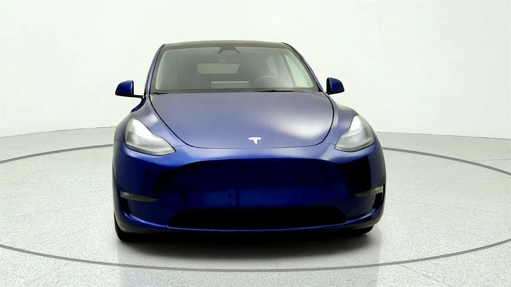 Used 2023 Deep Blue Metallic Tesla Long Range AWD w/ Acceleration Boost image 2