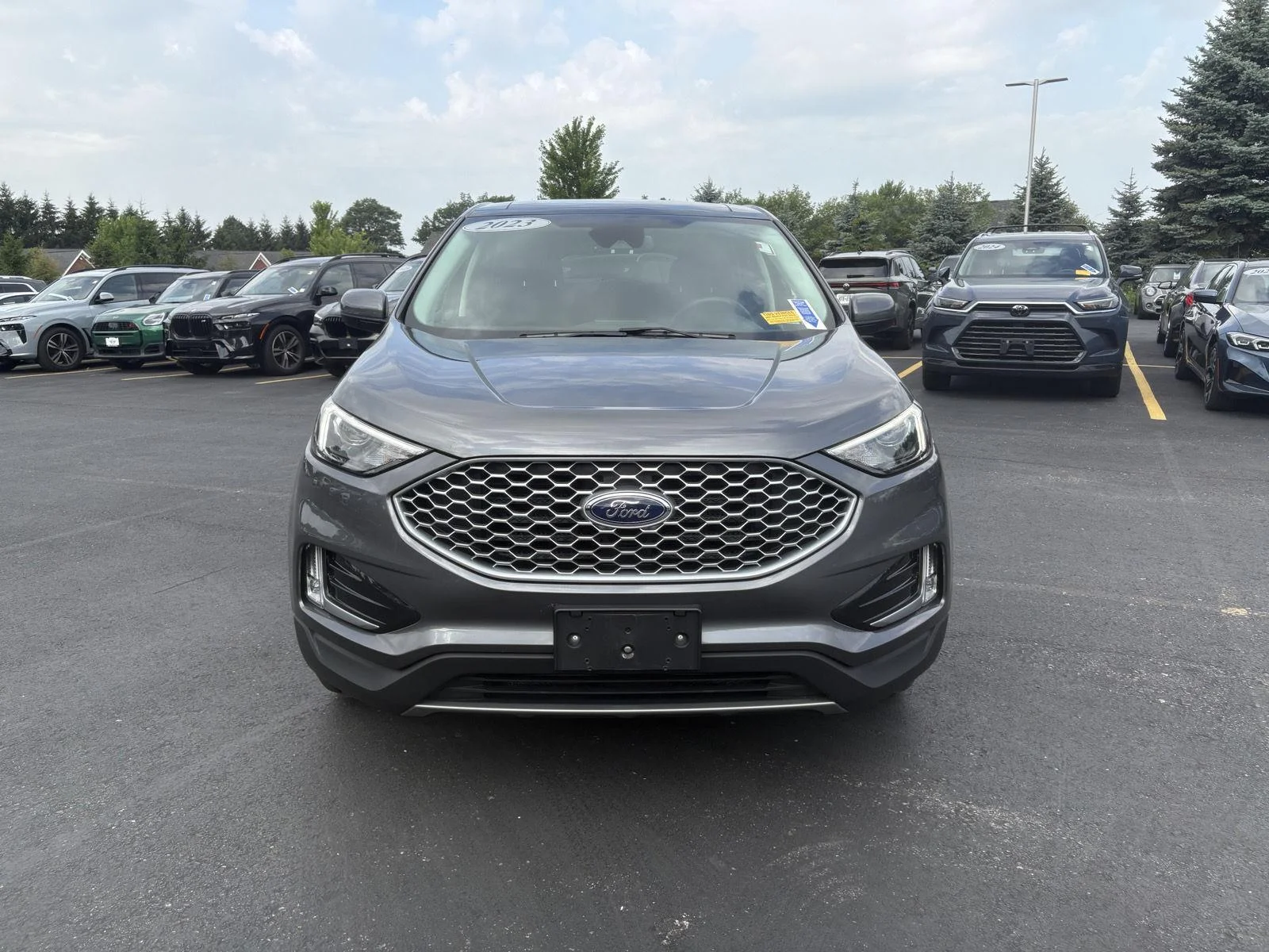 Used 2023 Carbonized Gray Ford SEL image 3