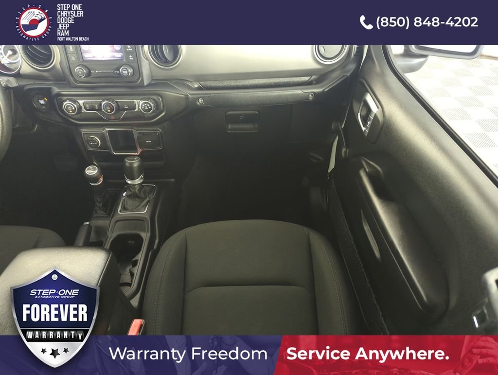 Used 2021 White Jeep Sport image 15