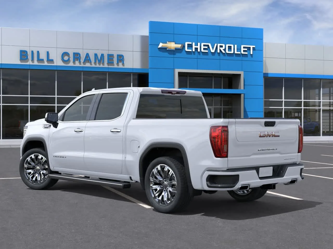 New 2026 Glacier White Tricoat GMC Denali image 3