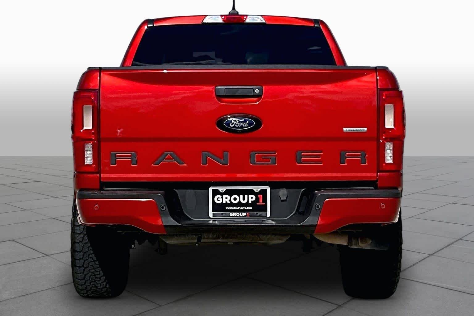 Used 2019 Hot Pepper Red Metallic Tinted Clearcoat Ford XLT image 4