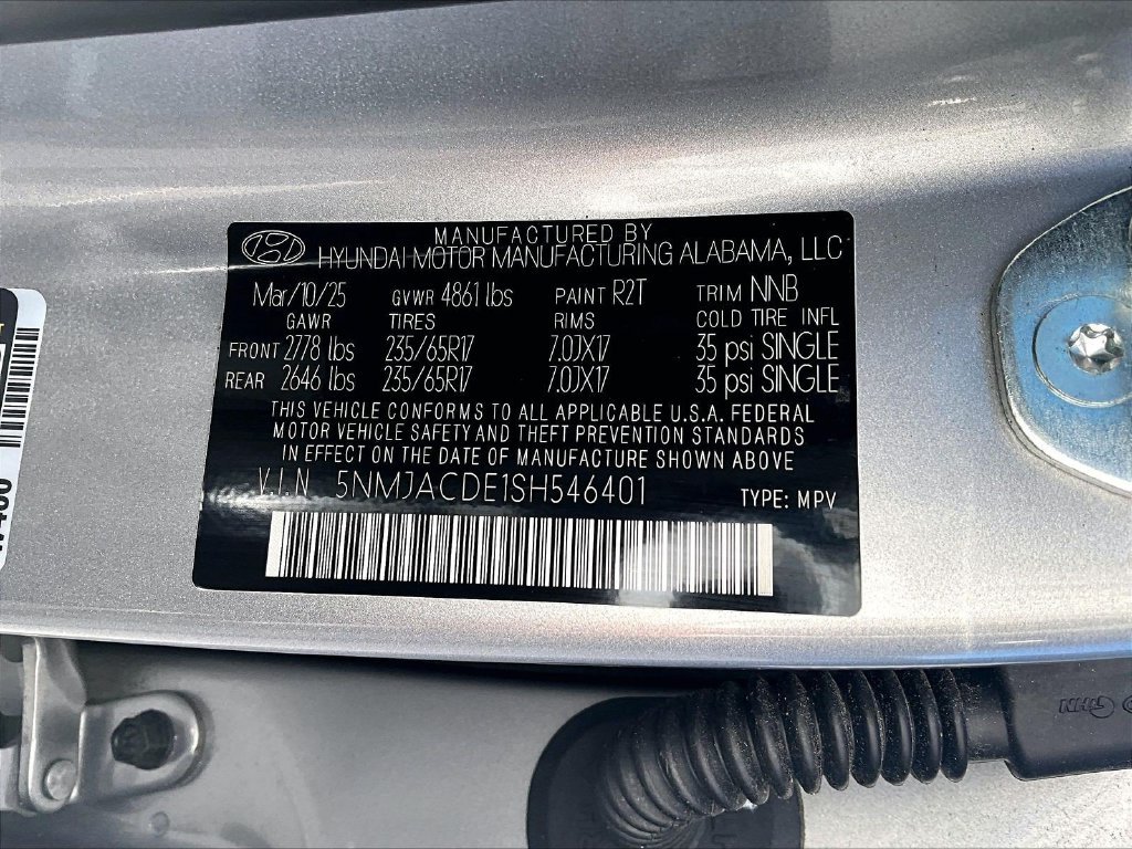 Used 2025 Silver Hyundai SE image 37
