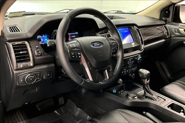 Used 2021 Shadow Black Metallic Ford Lariat image 17