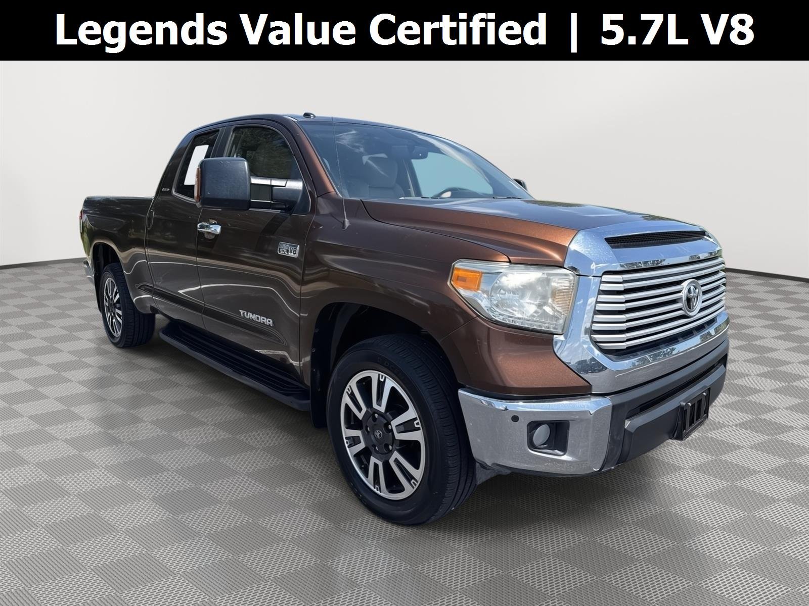 Used 2014 Sunset Bronze Mica Toyota Limited image 1